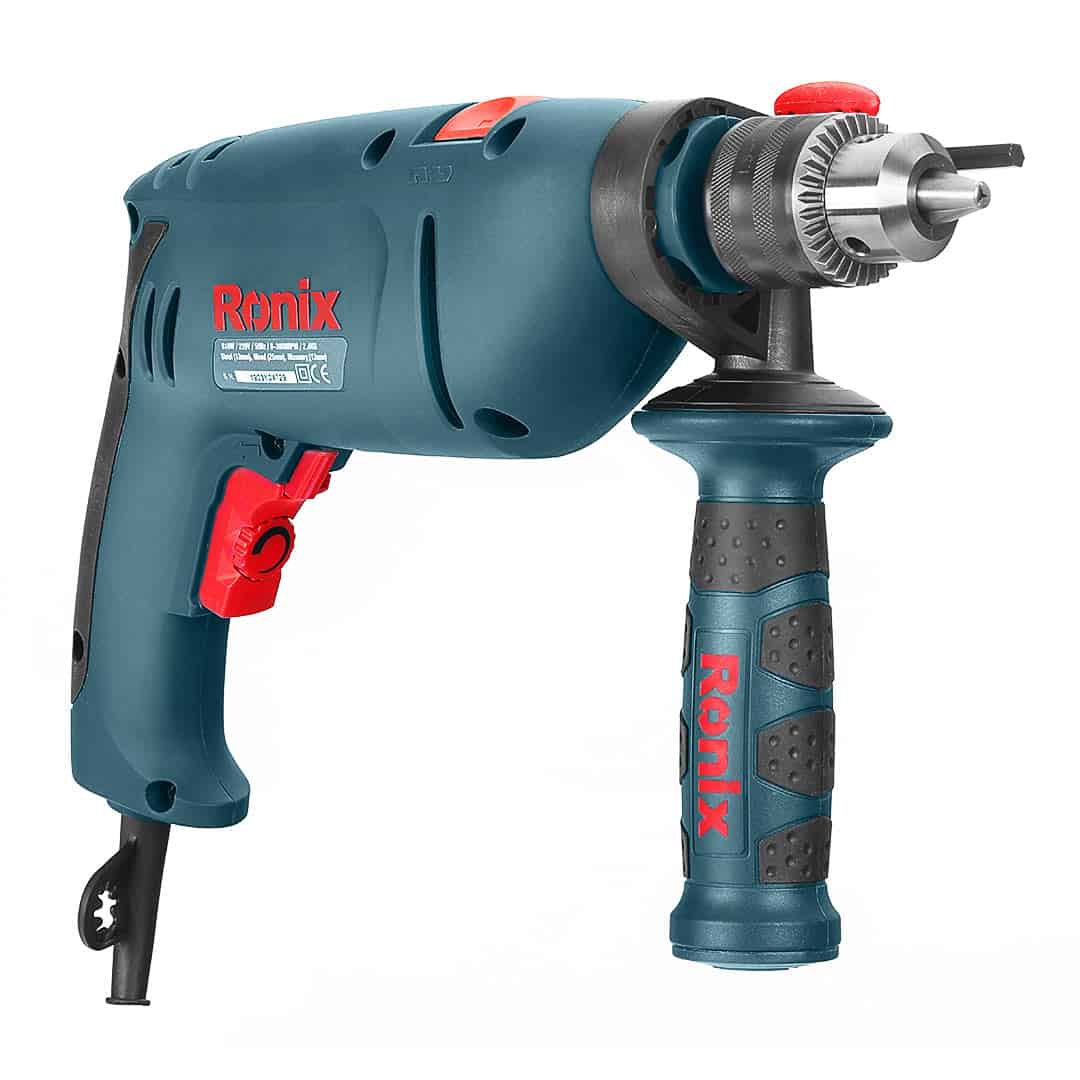 Bormasina de impact cu mandrina cu cheie, 13 mm, 810W - imagine 3