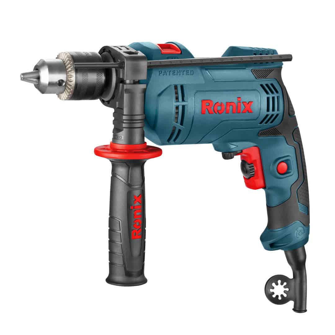 Bormasina de impact cu mandrina cu cheie, 13 mm, 800W