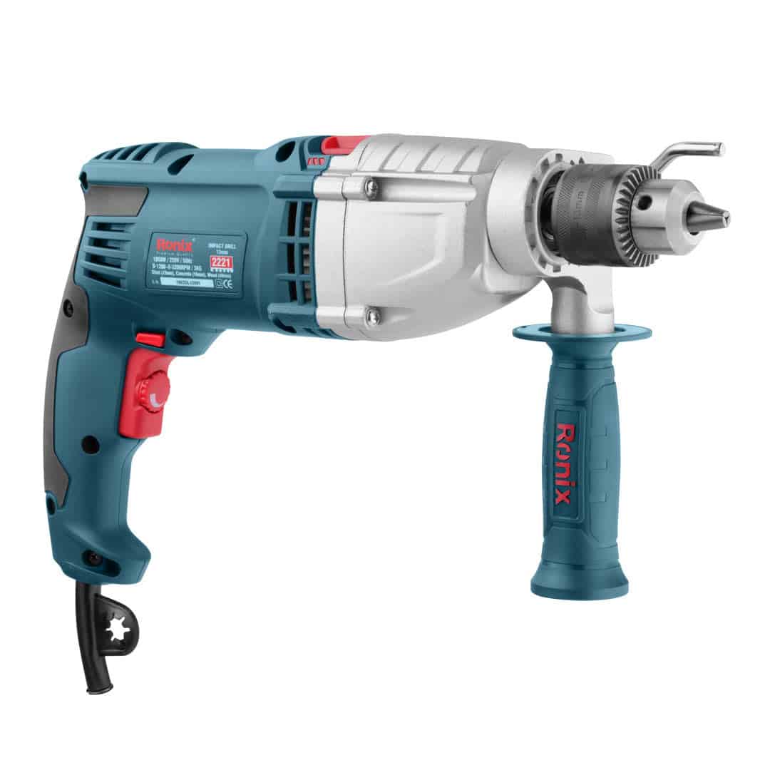 Bormasina de impact cu mandrina cu cheie, 13 mm, 1050 W, 0-3200 RPM - imagine 5
