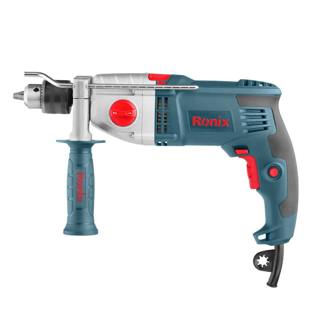 Bormasina de impact cu mandrina cu cheie, 13 mm, 1050 W, 0-3200 RPM