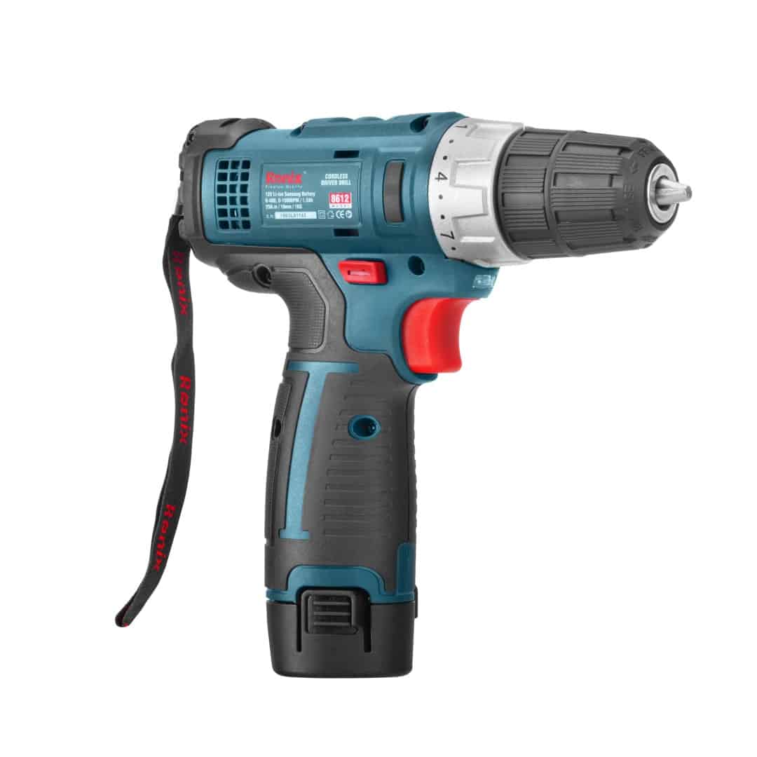 Masina de gaurit fara fir, 12 V, 8612, 2 baterii - imagine 3